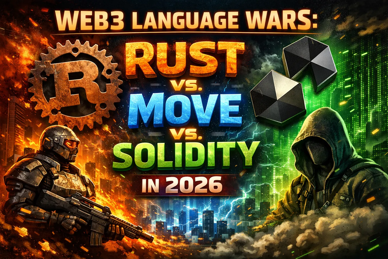 Web3 Language Wars: Rust vs. Move vs. Solidity in 2026